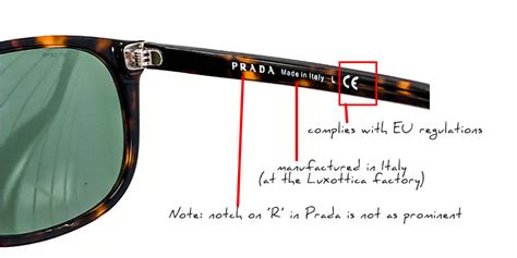 Prada sunglasses authenticity check